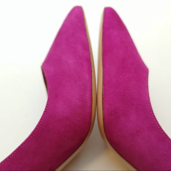 Aquazurra-Magenta Fuchsia Tassel Heel Pumps - Picture 8 of 8